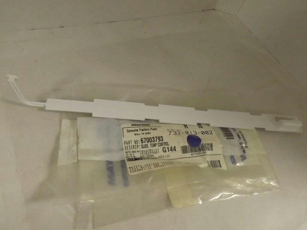 MAYTAG WHIRLPOOL REFRIGERATOR 67003793 TEMP CONTROL SLIDE NEW MAYTAG WHIRLPOOL REFRIGERATOR 67003793 TEMP CONTROL SLIDE NEW